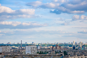 Obraz premium modern city Kyiv