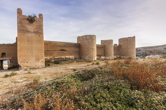 Wall of Jayran in Almeria