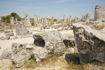 Pobiti Kamani (The Stone Desert), a desert-like rock phenomenon located on the north west Varna Province border in Bulgaria
