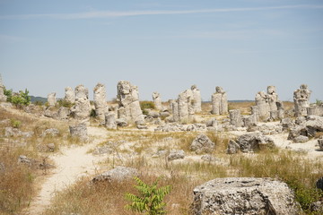 Pobiti Kamani (The Stone Desert), a desert-like rock phenomenon located on the north west Varna Province border in Bulgaria
