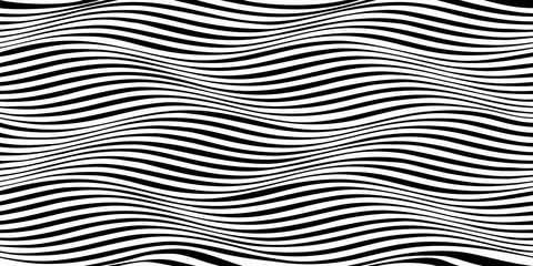 Distorted lines - movement illusion © vonuk