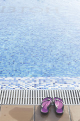 Obraz premium Swimming pool summer vacation