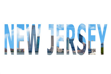The word New Jersey in the symbol