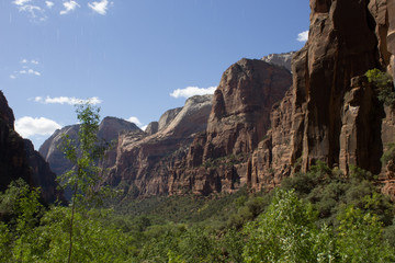 Fototapeta na wymiar Zion Canyon