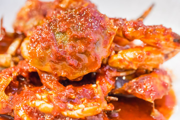 Spicy Marinated Crab