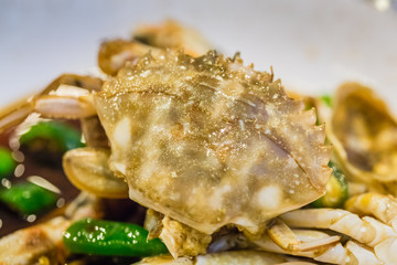 Soy Sauce Marinated Crab