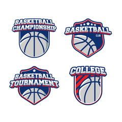 Basketball Vector Logo Set