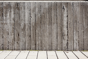Fototapeta premium Wood board texture concrete wall hard light