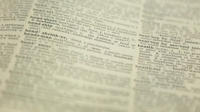 Dictionary Pages
