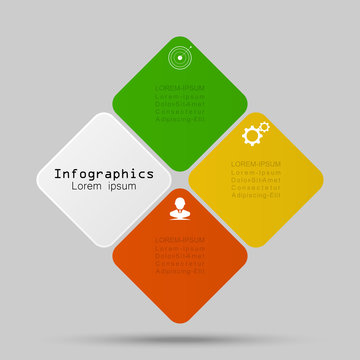 Infographic design vector Business concept steps or processes can be used for workflow layout, diagram, annual report, web design