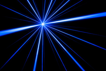 Laser beam light effect