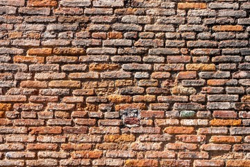 Red brick wall texture