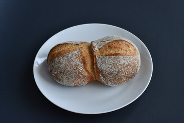 Rustic Roll Top View