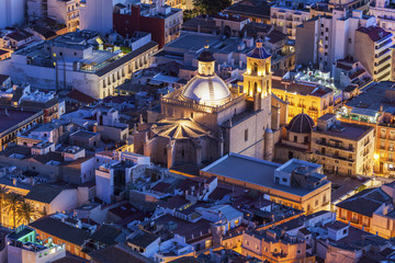 Naklejka premium Concatedral de San Nicolas in Alicante