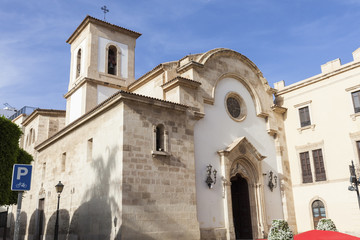 Fototapeta na wymiar Sanctuary of the Virgin of the Sea in Almeria