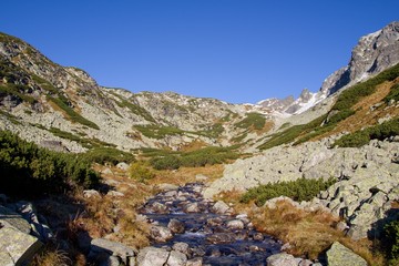High Tatra Mountains in autumn, Slovakia