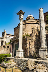 Temple of Romulus in the Roman Forum, Rome, Italy