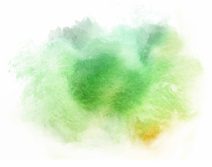 Fototapeta na wymiar yellow green watercolor splash vector painted water color background