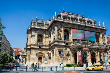 Fototapeta na wymiar Budapest, Ungarische Staatsoper