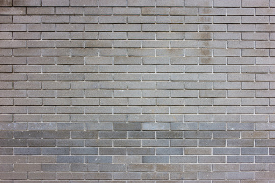 Fototapeta Background texture of  grey brick wall