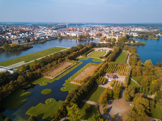 Obraz premium Schlossgarten Schwerin