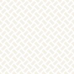 Crosshatch vector seamless geometric pattern. Crossed graphic rectangles background. Checkered motif. Seamless subtle texture of crosshatched lines. Trellis simple fabric print.
