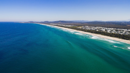 Fototapeta na wymiar Kingscliff Beach New South Wales Australia