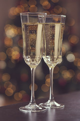 Christmas, champagne and romance