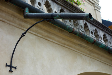 Obraz premium Pipe rainwater