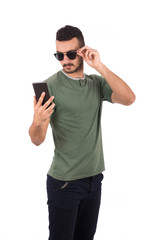 Fototapeta premium Smiling young man