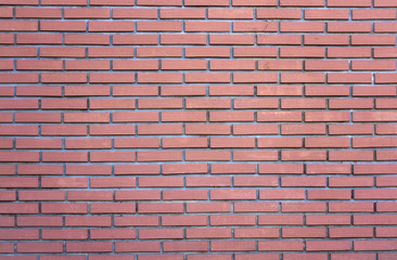 Smooth clean brick wall background or texture