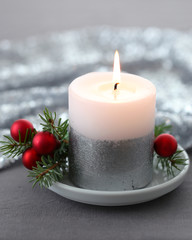 Christmas candle