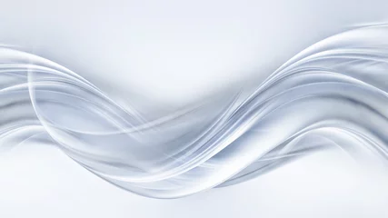 Rolgordijnen abstract white background © BazziBa
