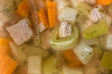 Leckere und gesunde Gemüsebrühe