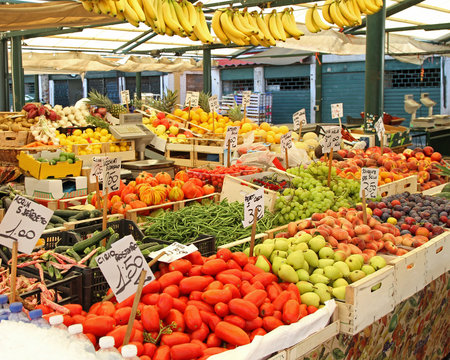 Market stall Italy