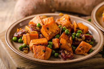 Sweet potato pan vegetable