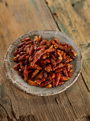 Dried chili peppers