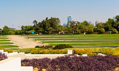 Obraz premium Jumeirah Beach Park in Dubai