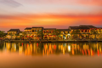 Fototapeta premium Tourist landmark of the city Hoi An. Vietnam