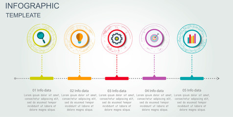 Modern Infographic Options Template