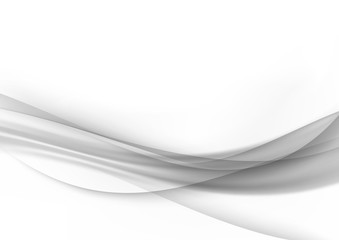 Grey abstract halftone wave mesh design