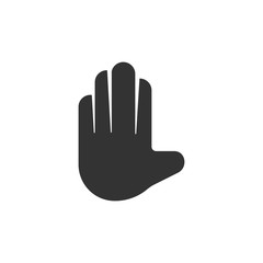 Communication Glyph - Hand Gesture Icon