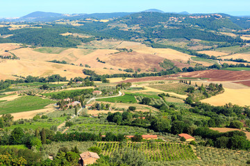 Tuscany countryside, Pienza, Italy