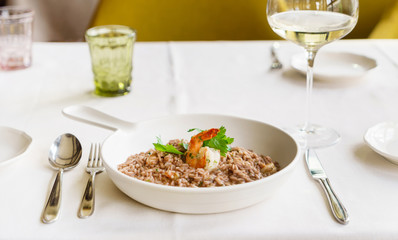 seafood risotto