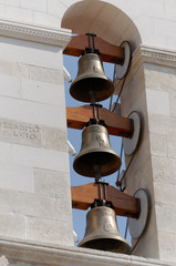 Obraz premium Bells on a Church Roof
