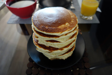 Pancakes au petit-déjeuner