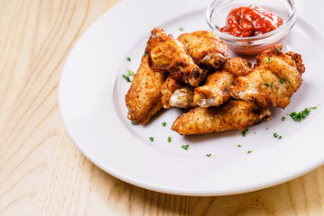 chicken with sauce