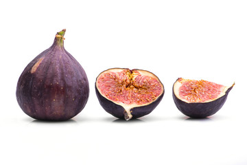 fresh fig isolated