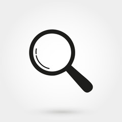 Search icon. One of set web icons