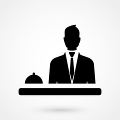 Reseption vector illustration